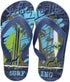 Norty Boys 11-4 Blue Surf Flip Flop 22021 Prepack